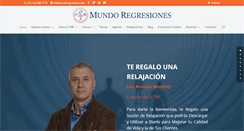 Desktop Screenshot of mundoregresiones.com