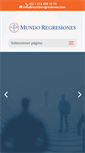 Mobile Screenshot of mundoregresiones.com
